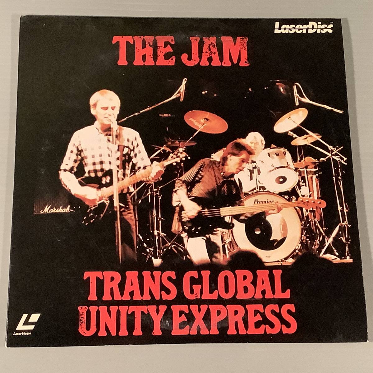 LDシングル(薄型20cm)■ザ・ジャム THE JAM／TRANS GLOBAL UNITY EXPRESS■良好品！_画像1