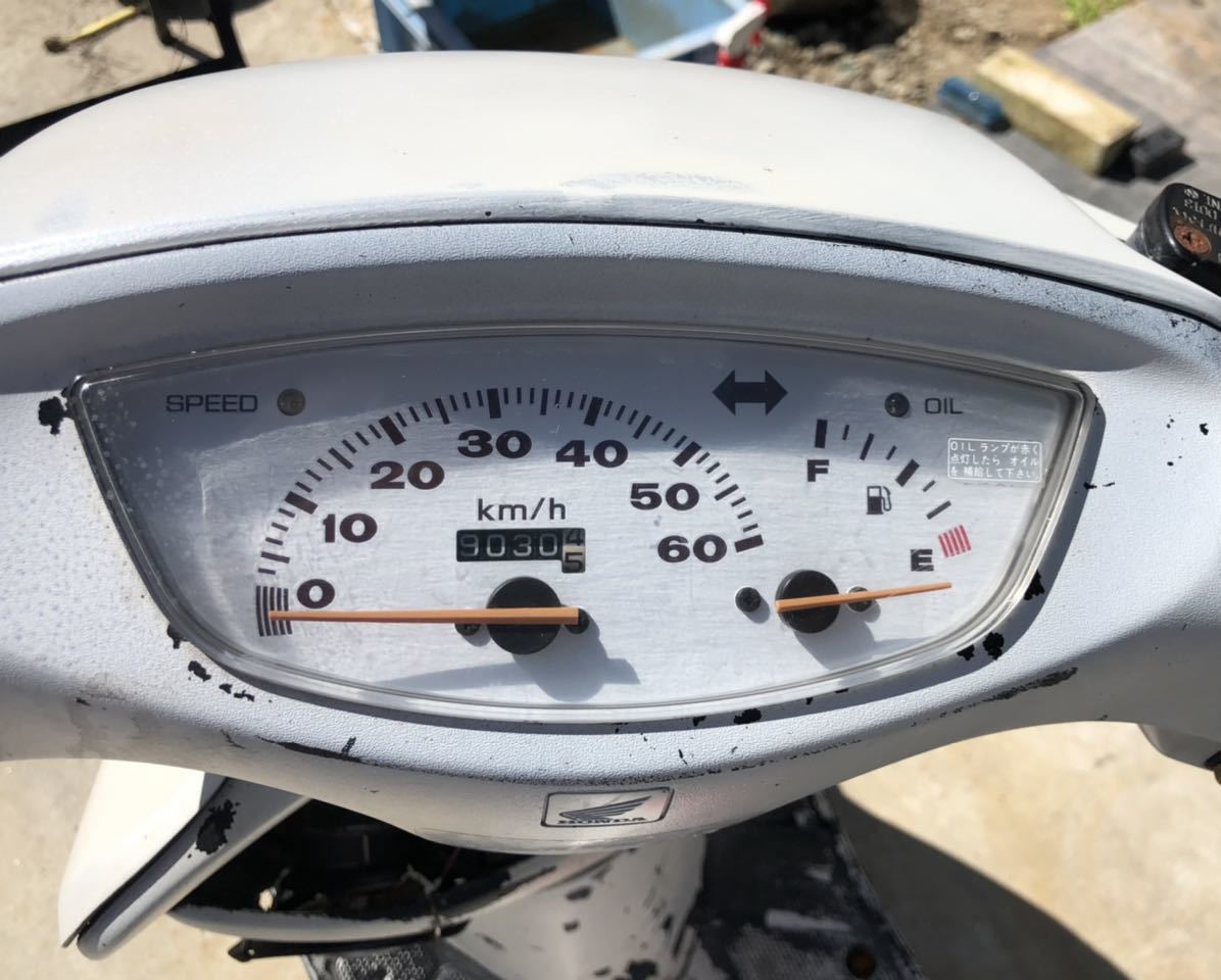 HONDA DIO ZX AF35 部品取り キックはおりますが不動 ホンダ HONDA DIO ZX AF35 部品取り キックはおりますが不動 ホンダ