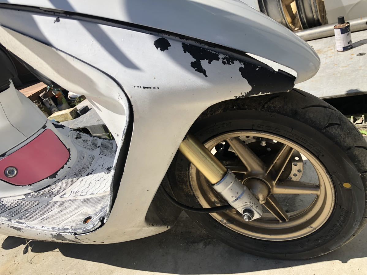 HONDA DIO ZX AF35 部品取り キックはおりますが不動 ホンダ HONDA DIO ZX AF35 部品取り キックはおりますが不動 ホンダ