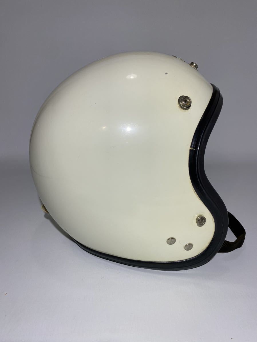 BUCO ブコResistalIIレジスタル2 ホワイト ダブルストラップ SNELL 1962ビンテージ ヘルメット 60s vintage helmet BELL ベル McHAL 500TX_画像2