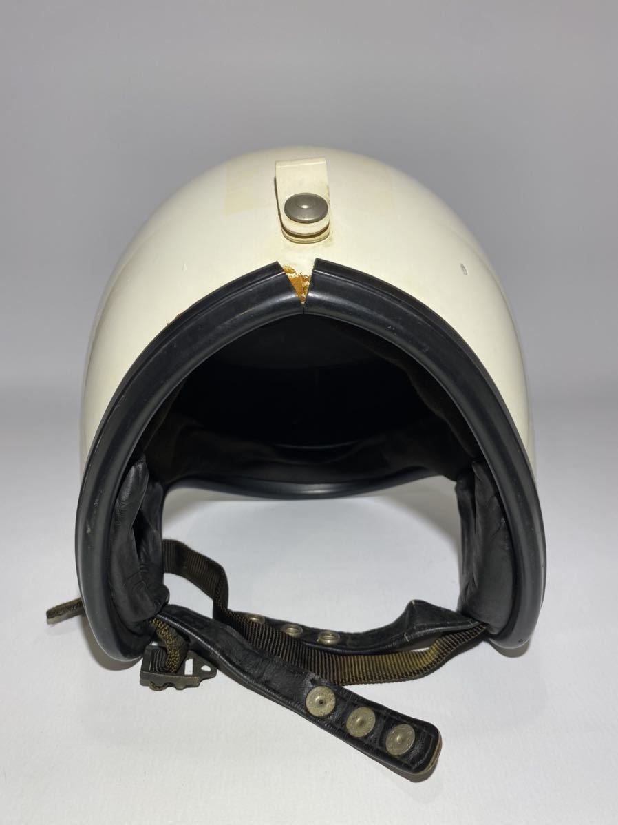 BUCO ブコResistalIIレジスタル2 ホワイト ダブルストラップ SNELL 1962ビンテージ ヘルメット 60s vintage helmet BELL ベル McHAL 500TX_画像7
