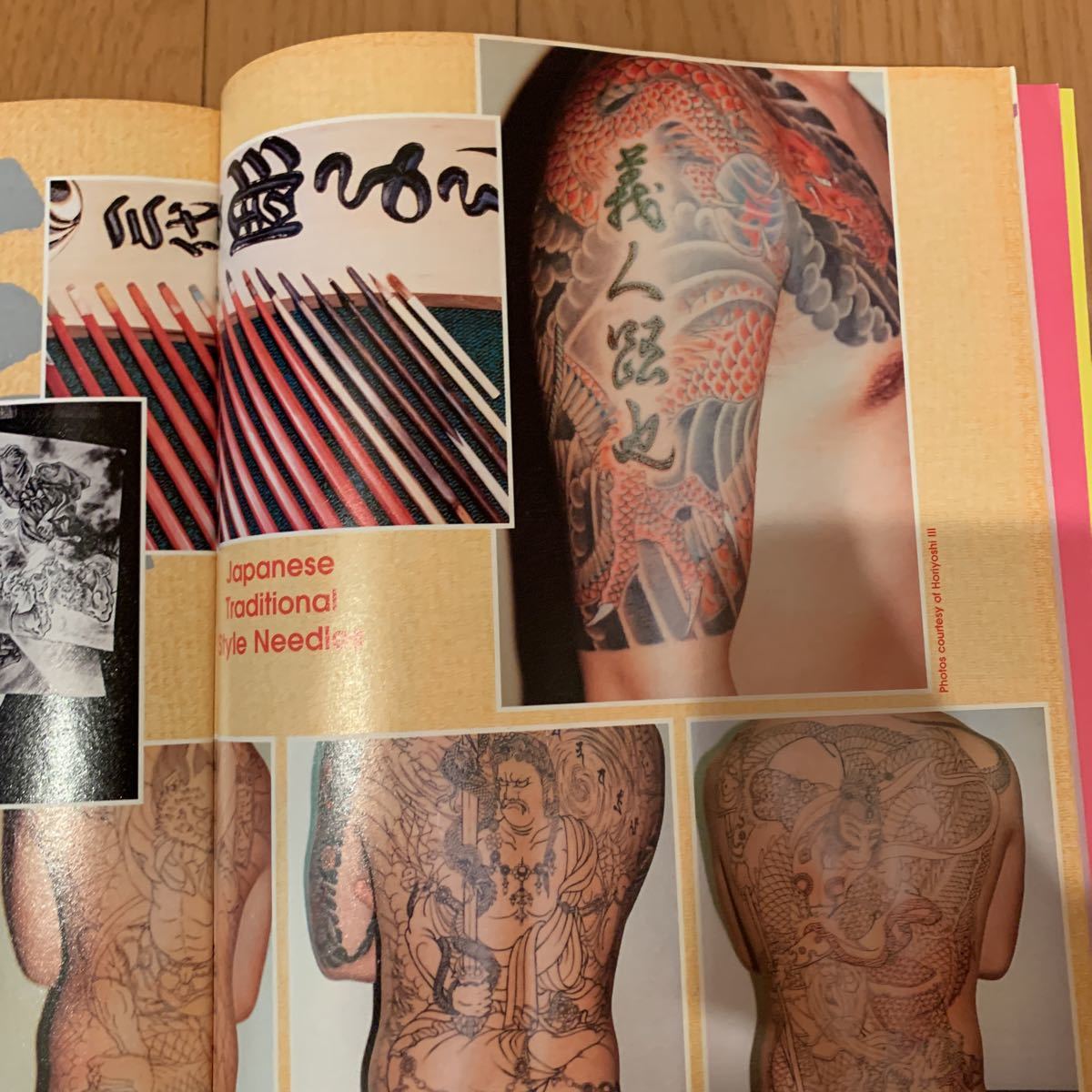 Skin&Ink 洋書 タトゥー Tattoo ＨＯＲＩＹＯＳＨＩⅢ HISTORY　横浜 三代目 彫よし 歴史 12ページ　初代 彫よし 1960年 レア 幻の書 発掘_画像4