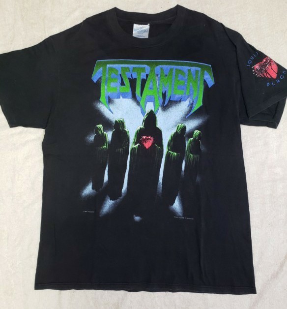 TESTAMENT テスタメント 90s ビンテージ バンド Tシャツ 古着 minnade
