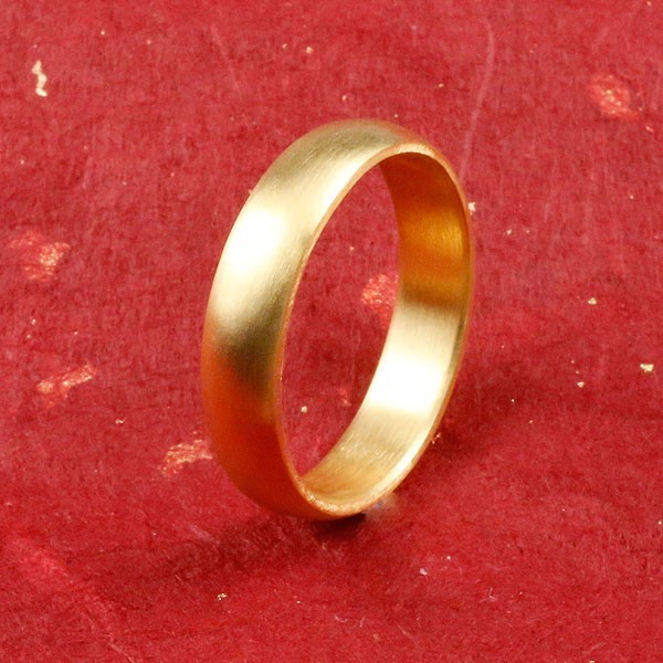 超格安一点 純金 24金 k24 幅広 指輪 ピンキーリング 婚約指輪 エンゲージリング ホーニング