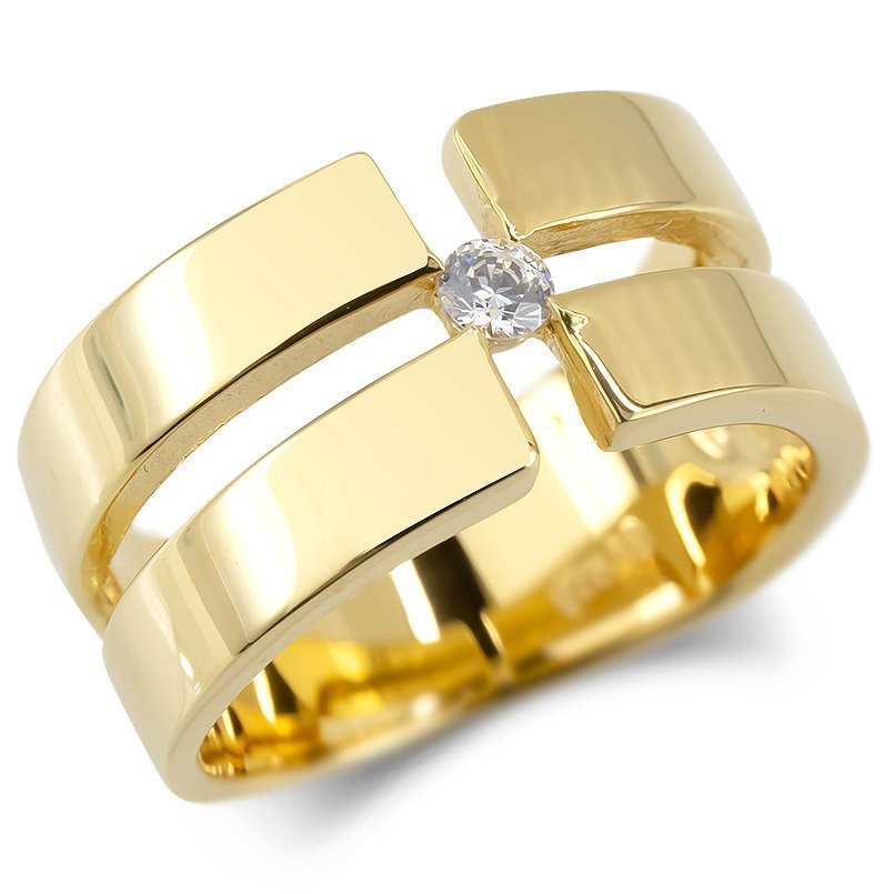 ゴールド リング キュービック クロス メンズ 指輪 10金 イエローゴールドk10 10k ピンキーリング 幅広 透かし 十字架 送料無料