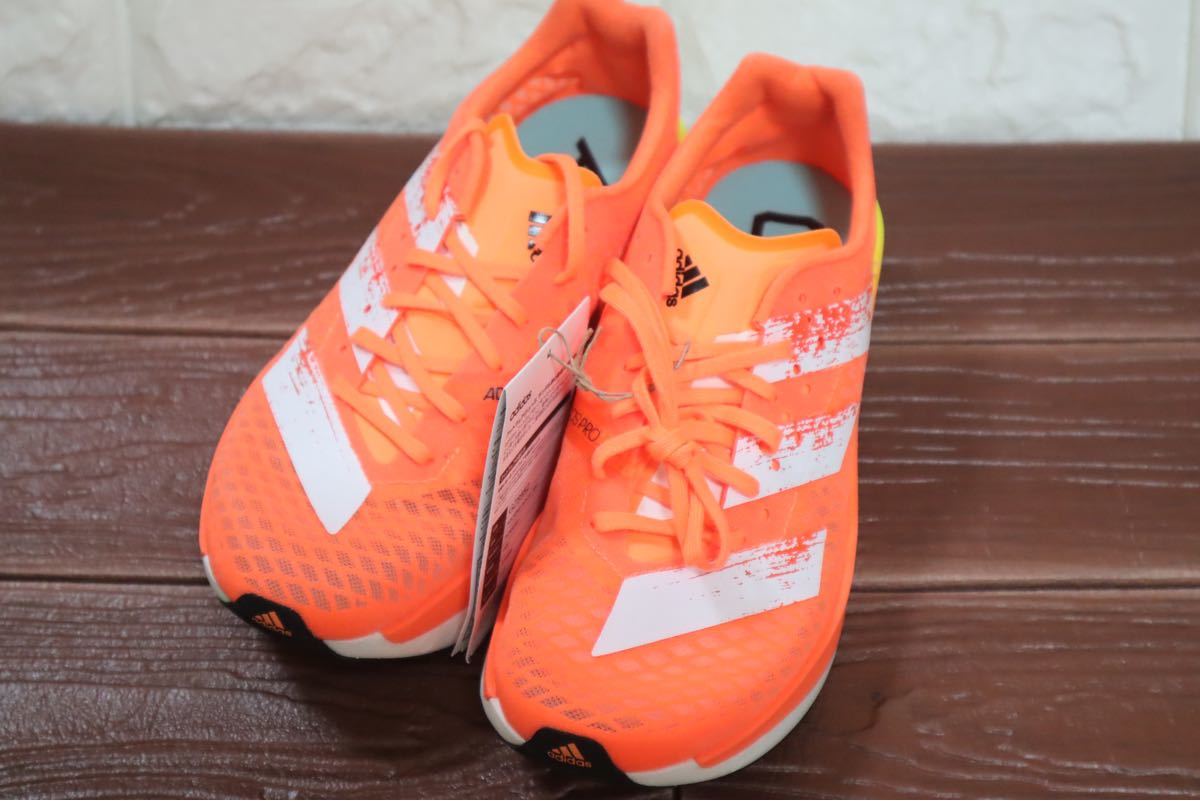 新品 22.5㎝　adidas アディダス アディゼロ アディオス プロ ADIZERO ADIOS PRO ランニングシューズ