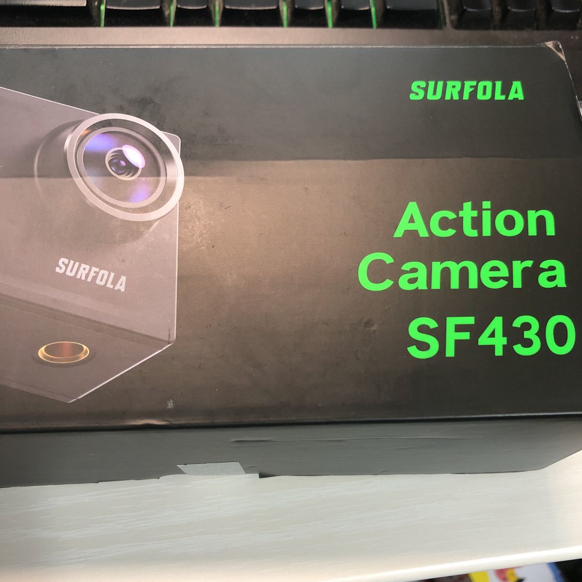 SURFOLA アクションカメラ SF430 4K 60fps
