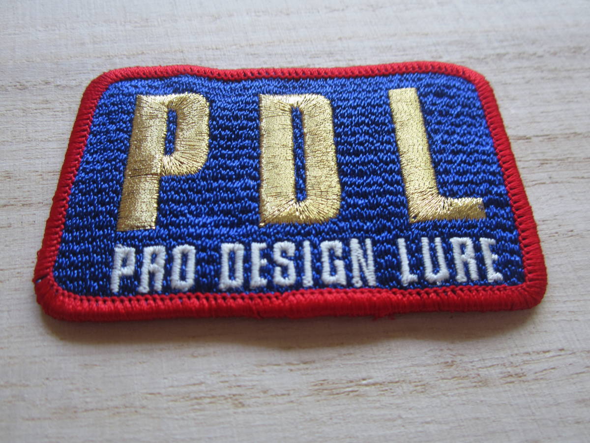 PDL PRO DESIGN LURE プロデザインルアー ワッペン/釣り バス釣り 海釣り ライフジャケット キャップ バッグ カスタム 22_画像4