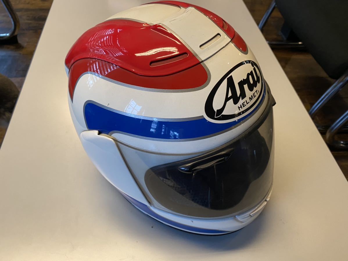 Arai アライ RX-7 スペンサー 未使用だけど難あり サイズ55-56 Sサイズ