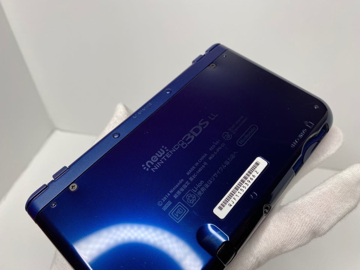 Newニンテンドー3DS LL メタリックブルー 3