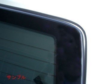 三菱 新品 リア ガラス ｅｋ ワゴン B11A プライバシー 5805A440の画像2