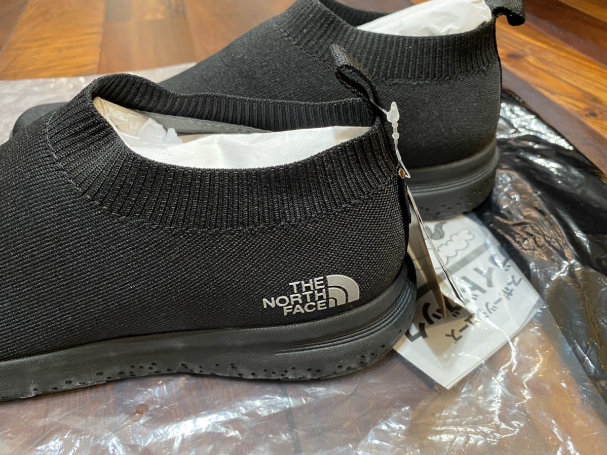 ★ ノースフェイス THE NORTH FACE ニットシューズ size25ブラック 新品未使用タグ付 ベロシティ ニット GORE-TEX 靴