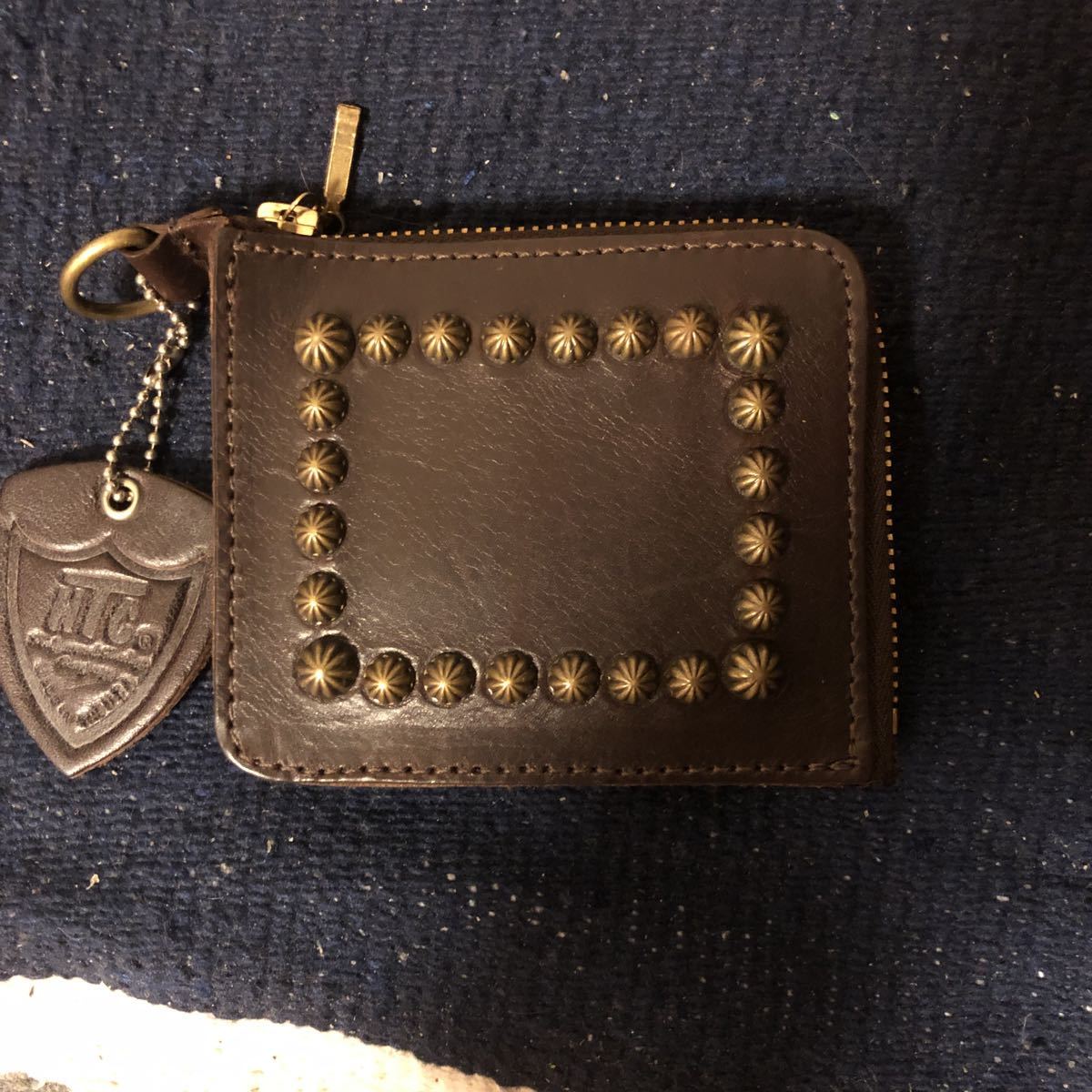 HTC 財布 Hollywood Trading Company ウォレット dark brown ダーク