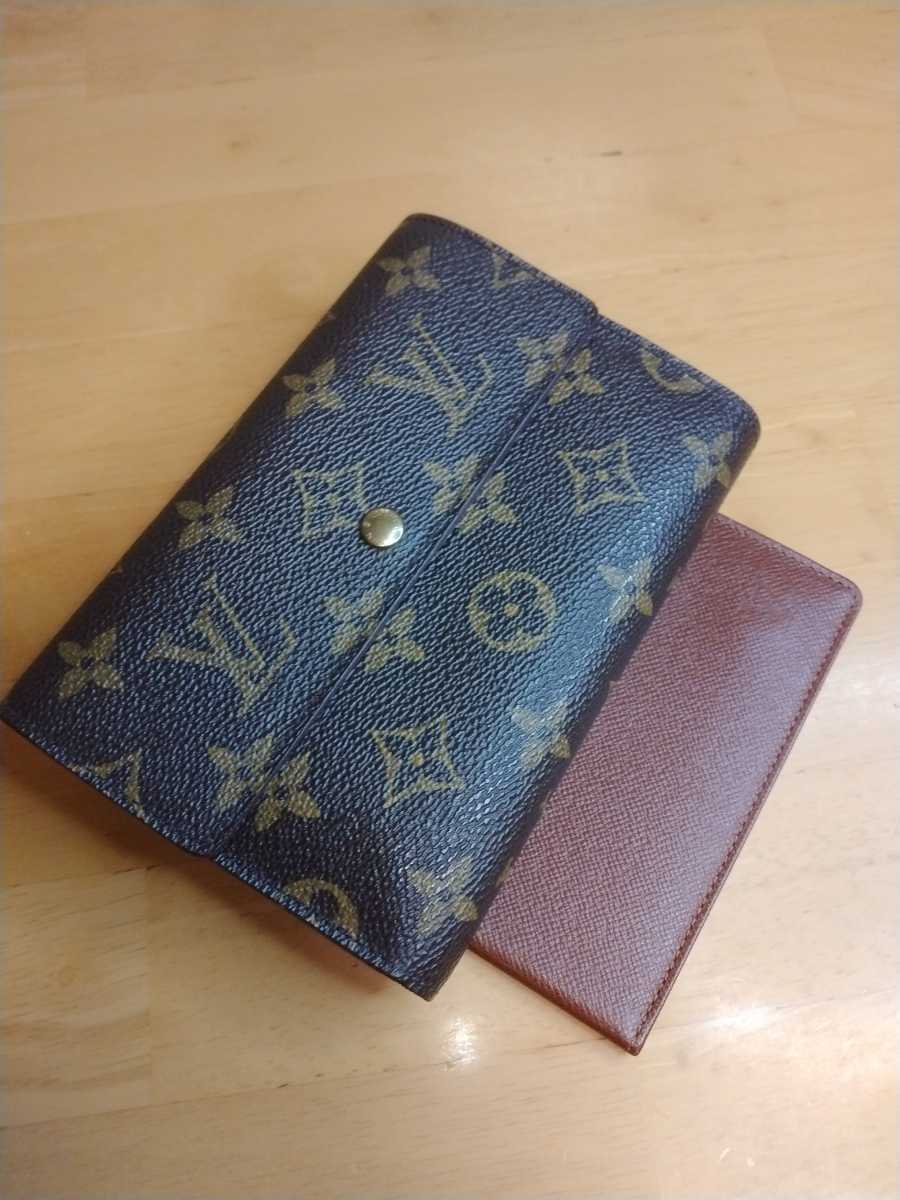 LOUIS VUITTON モノグラム ルイヴィトン 三つ折り財布&カードケース