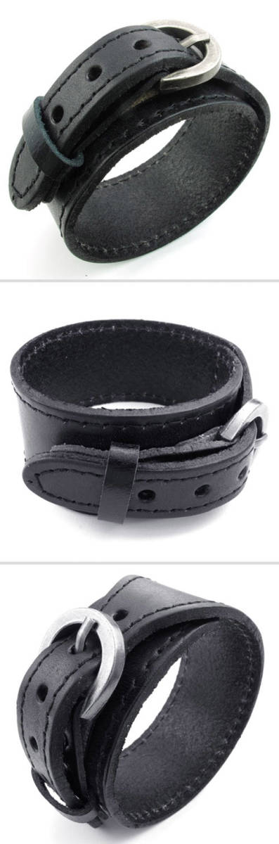 PW 23149 high quality original leather black . fashion bangle 23149 conditions attaching free shipping 
