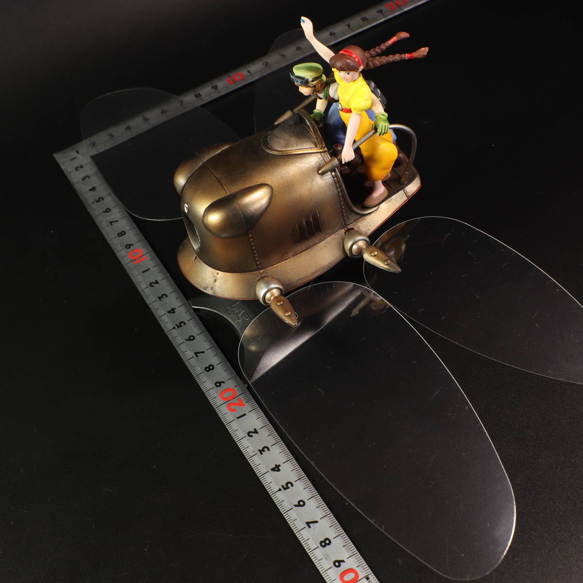 フラップター パズー シータ 1/20 天空の城ラピュタ 塗装済 完成品 フラップター パズー シータ 1/20 天空の城ラピュタ 塗装済 完成品