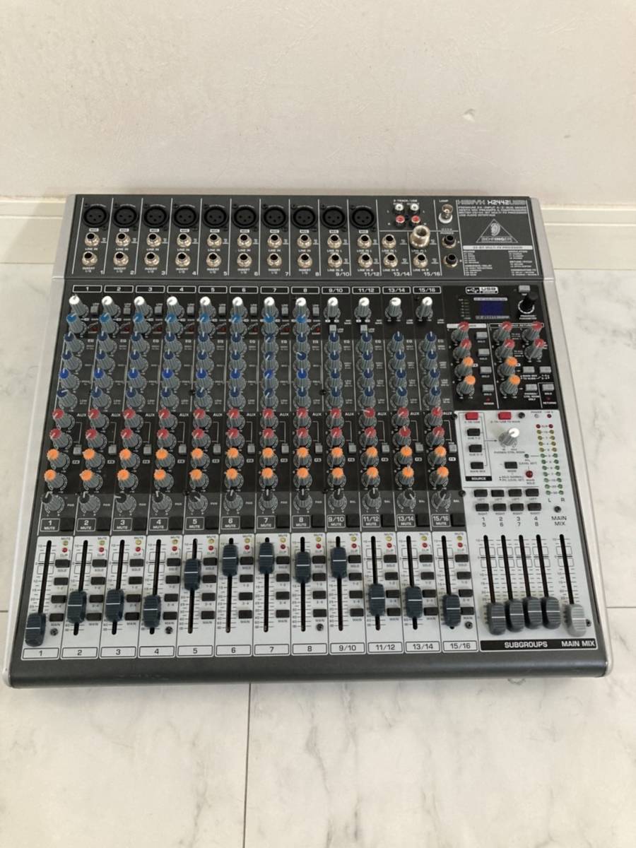 BEHRINGER ベリンガー XENYX X2442USB アナログミキサー | contifarma.pe
