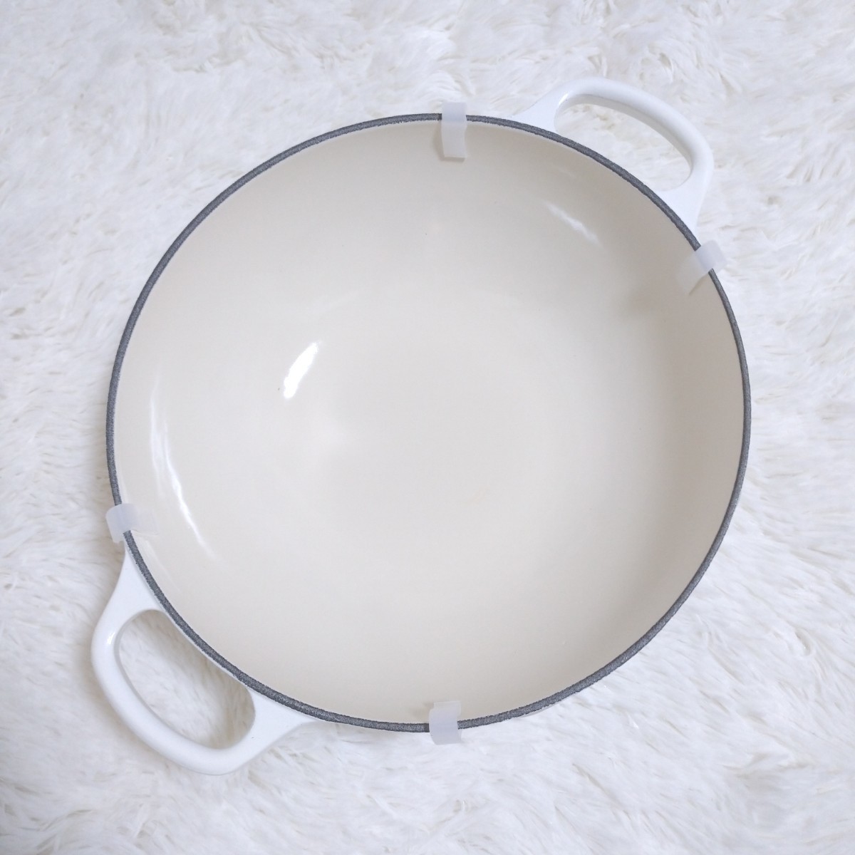 ル・クルーゼ LE CREUSET シグニチャー マルミット 22cm フラワー