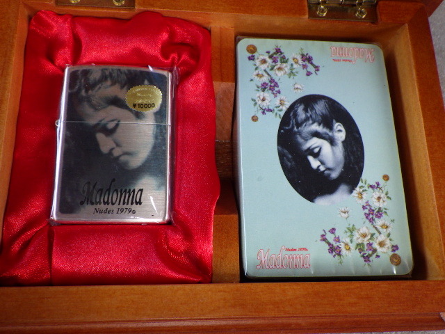 未使用 ZIPPO ジッポー 1998年製 MADONNA マドンナ 限定 シリアル