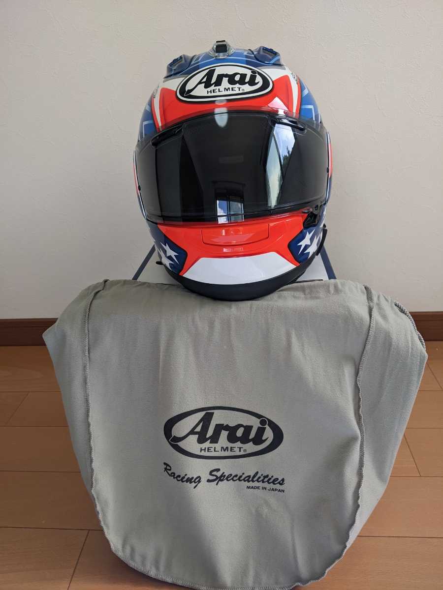 Arai RX-7X Lサイズ ニッキーヘイデンレプリカモデル レーシング