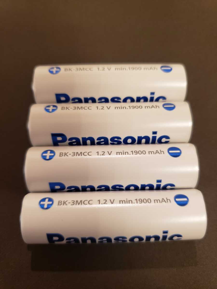 ★送料込み 新品未使用品 単3形 4個 Panasonic eneloop 充電池 エネループ★_画像2