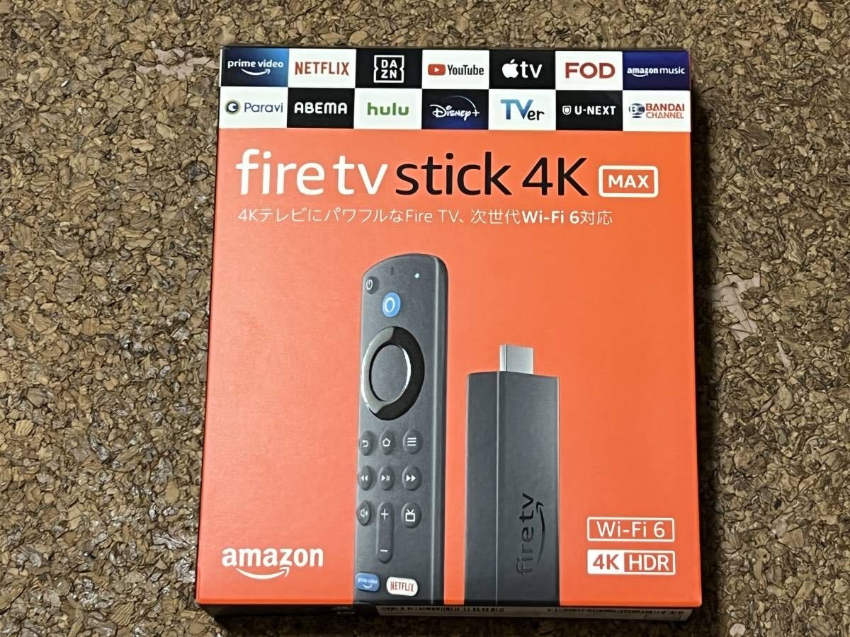 amazon fire tv stick 4K Max(第3世代) 新品未開封_画像1