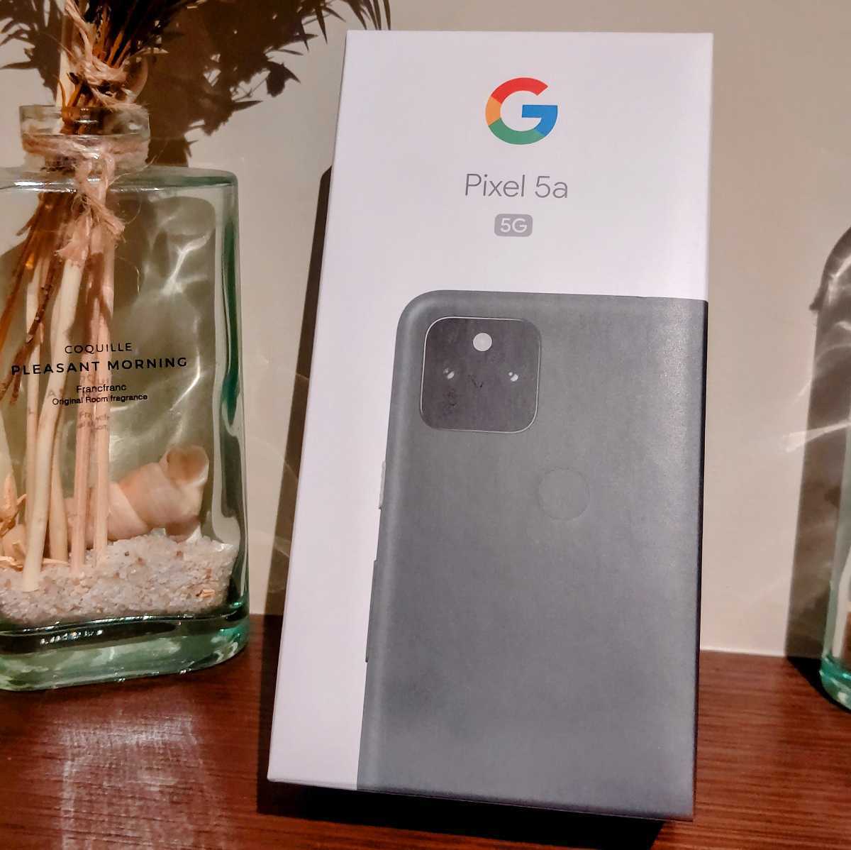 おまけあり 美品 Google Pixel 5a 5G SIMフリー 128GB ブラック