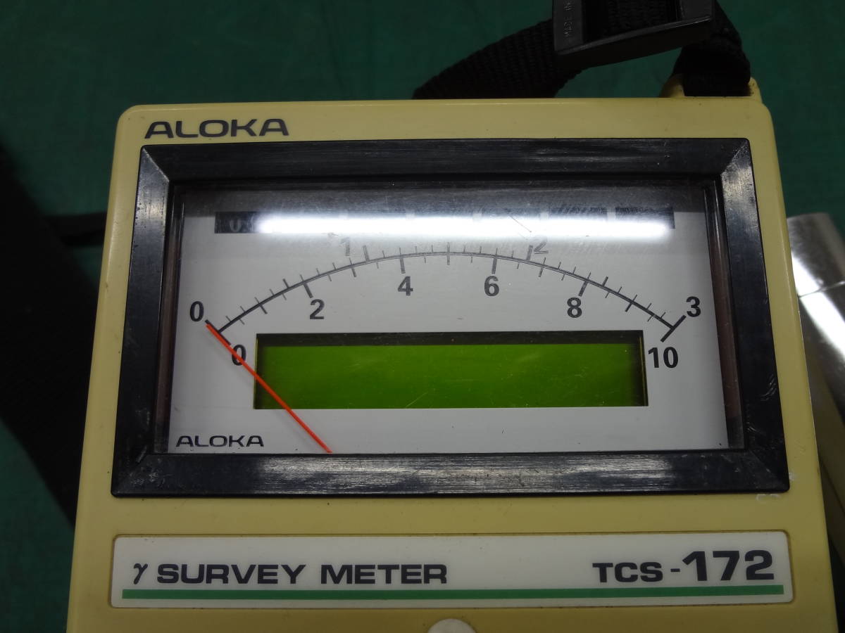【大人気100%新品】■日立アロカメディカル シンチレーションサーベイメーター　TCS-172B 放射線測定　ALOKA SURVEY METER 環境測定器