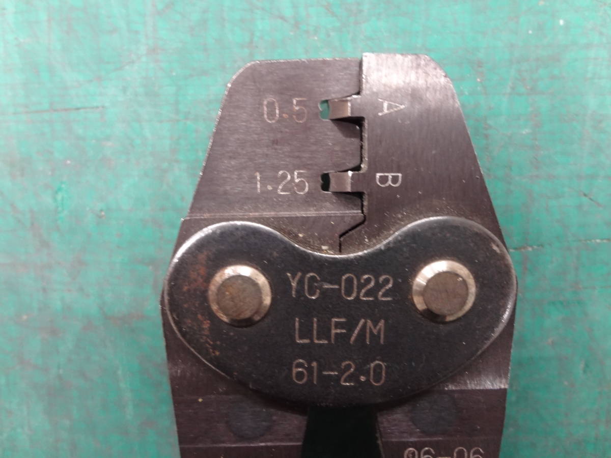 □日本圧着端子製造(JST) 手動式圧着工具 YC-022 日圧 YC022【1】 □日本圧着端子製造(JST) 手動式圧着工具 YC-022 日圧 YC022【1】