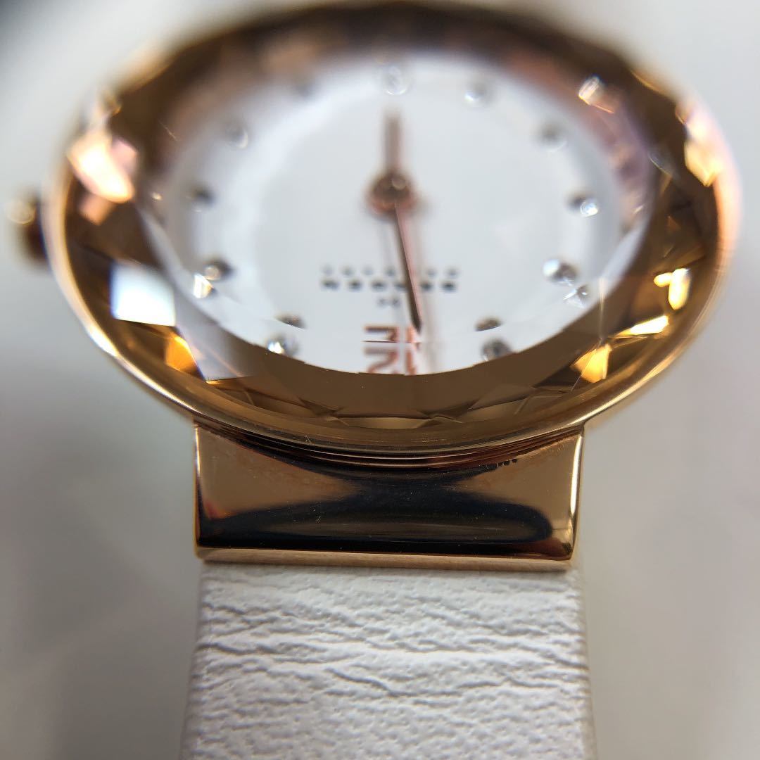 美品 SKAGEN Leonora SKW2769 クォーツ腕時計 ￥19800_画像6