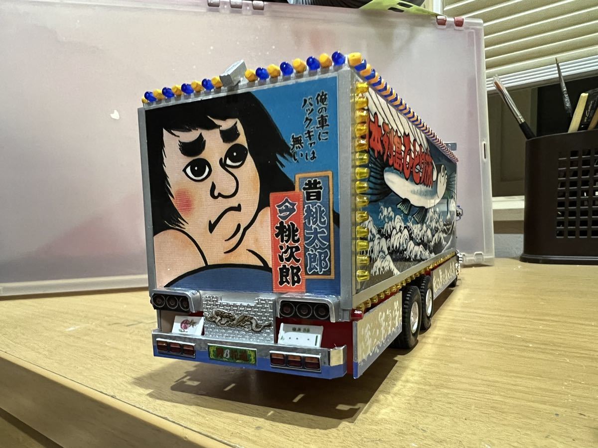 バンダイ1/48改 トラック野郎 一番星 熱風5000キロ プラモデル バンダイ1/48改 トラック野郎 一番星 熱風5000キロ プラモデル