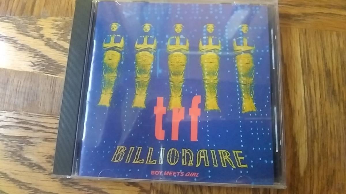 [CD] TRF / BILLIONAIRE ~BOY MEETS GIRL~ AVCD-11230 歌詞カードはきれいです_画像1