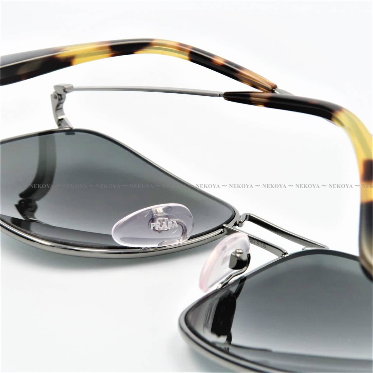 PRADA SPR 52T 5AV-7W1 サングラス スクエア ガンメタル プラダ