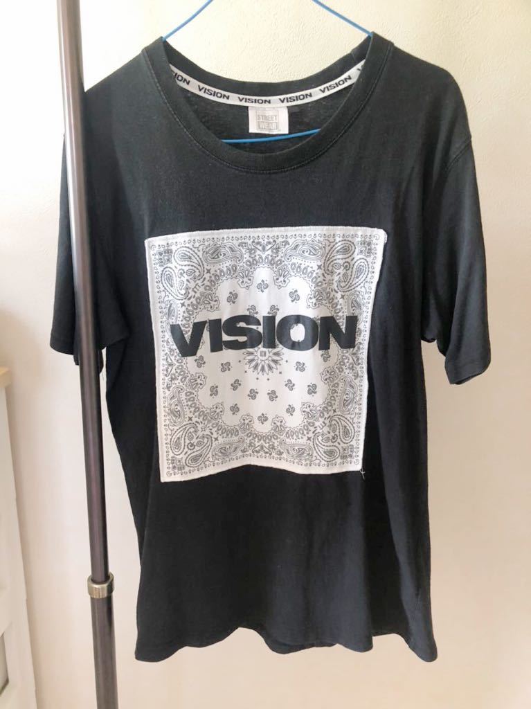 VISION STREET WEAR バンダナTシャツ　 L_画像1