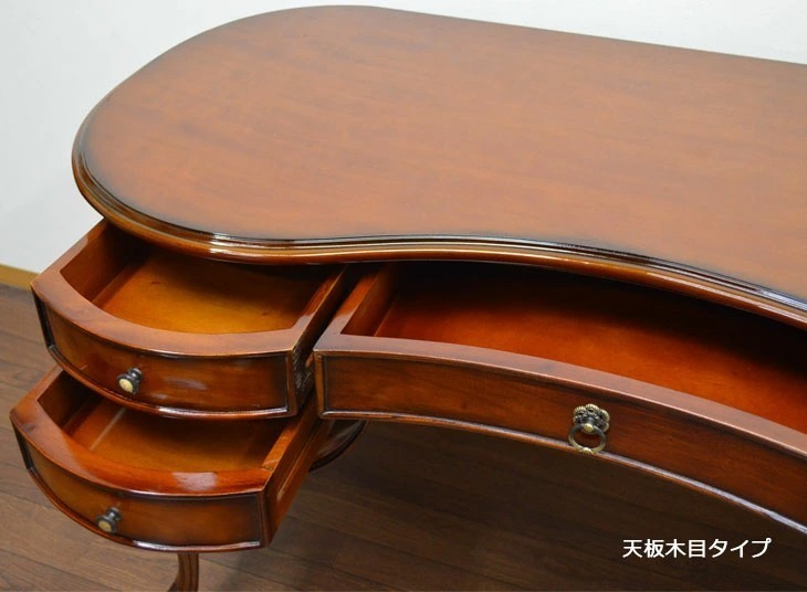  explanatory note careful reading ask antique style Brown wood lighting desk Brown wood gentleman. working desk 