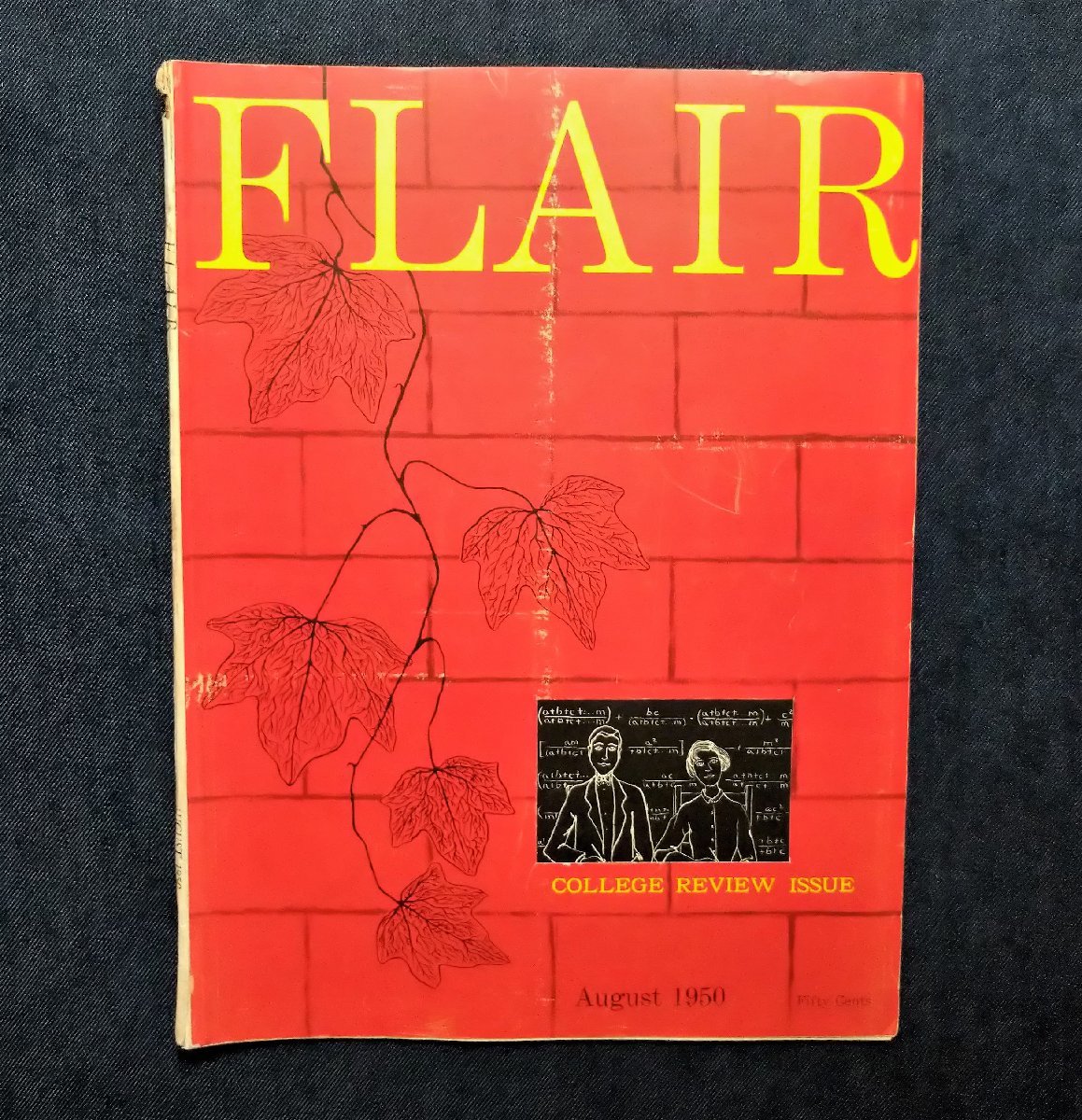 1950年 Flair ルイス・フォア Louis Faurer/カレッジ スタイル/キャンパス・ファッション/ハーバード・ランプーン/Fleur Cowlesの画像1