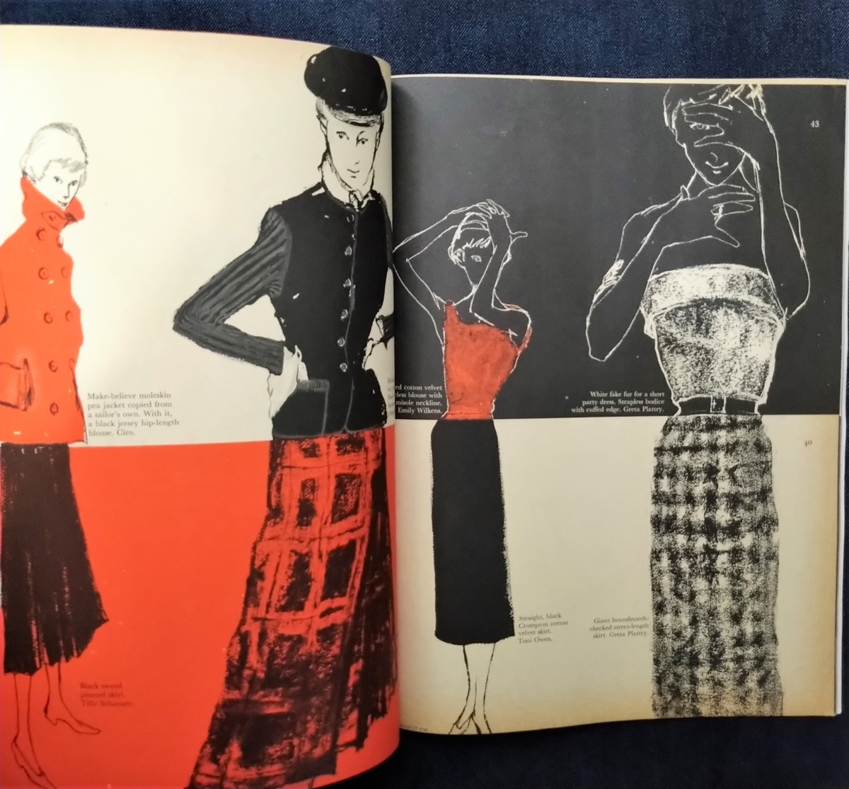 1950年 Flair ルイス・フォア Louis Faurer/カレッジ スタイル/キャンパス・ファッション/ハーバード・ランプーン/Fleur Cowlesの画像5