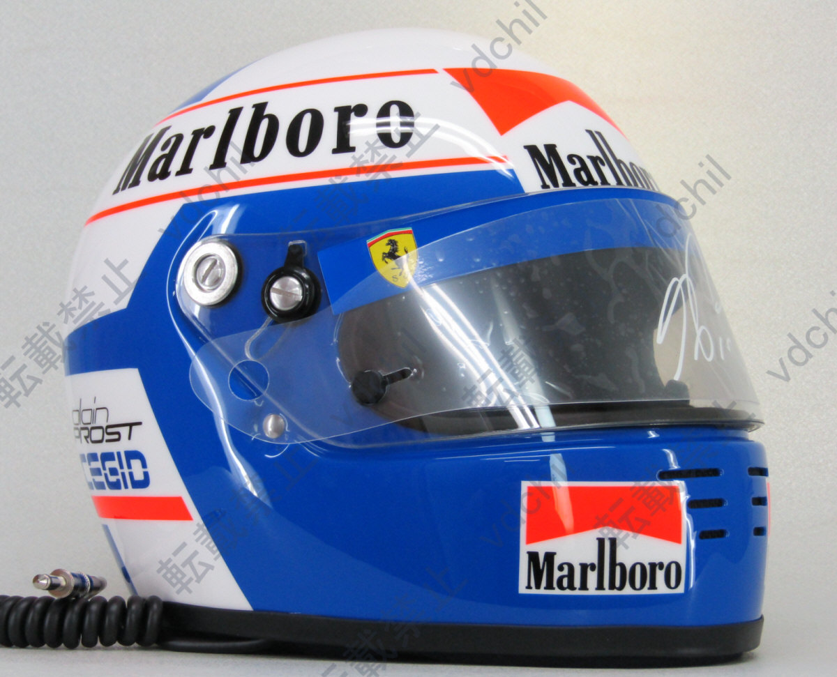 アラン・プロスト レプリカヘルメット 90年仕様 フェラーリ F1 アラン・プロスト レプリカヘルメット 90年仕様 フェラーリ F1