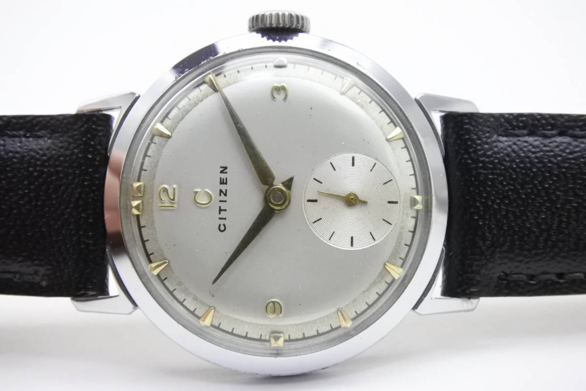 貴重1940~1950年頃 CITIZEN シチズン Cマーク スモールセコンド 手