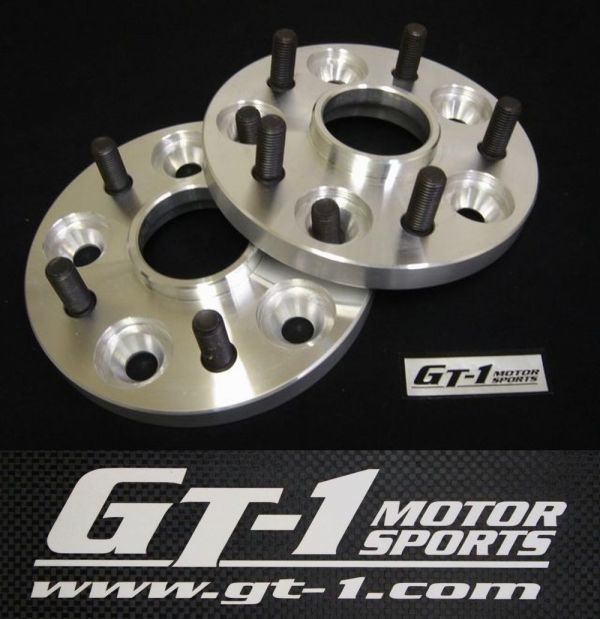 GT-1 MotorSports製　２０㎜日産車φ66 ワイドトレッドスペーサー タイプⅢ　114.3-5H　M12×P1.25　PS13シルビア（5Hハブ交換車）_画像1