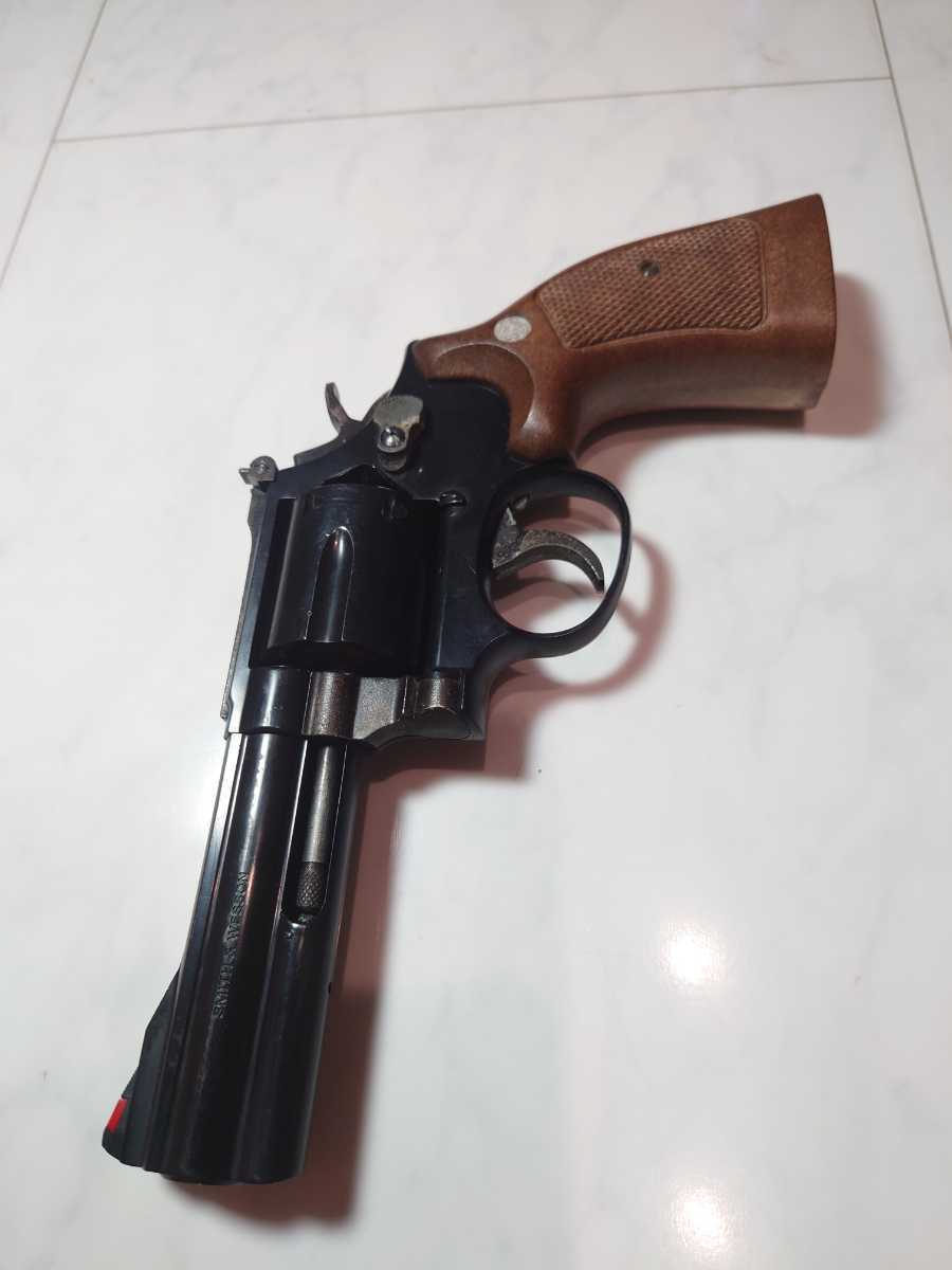 マルシン発火式、モデルガンS&W.357マグナム、弾は全部ござい マルシン発火式、モデルガンS&W.357マグナム、弾は全部ござい