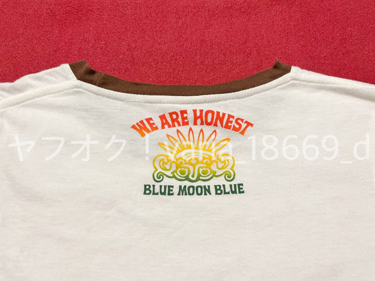 【BLUE MOON BLUE】送料210円～ 綿100% 半袖 Tシャツ サイズF★美品 トップス リボン ブルームーンブルー レディース ジュニア_画像5