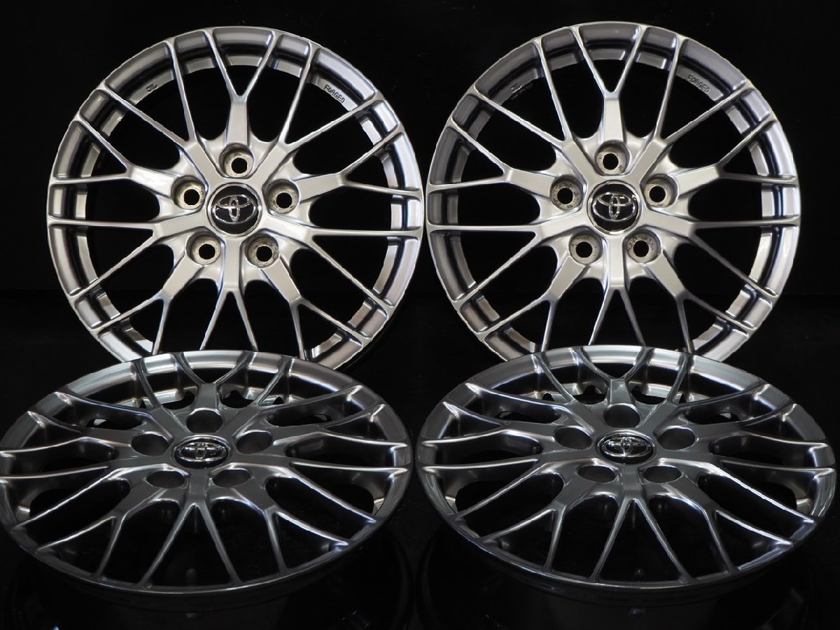 美品【 16×6J +50 114.3 5H平座 4本 】トヨタ 80系ノア/ヴォクシー純正