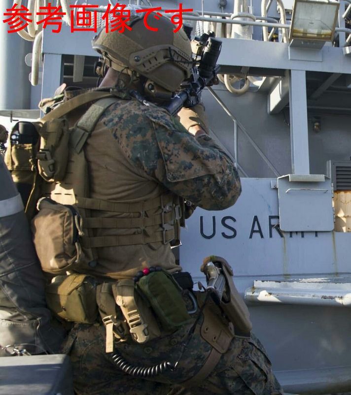 沖縄米軍実物 激レア 特殊部隊 VBSS TFSS-5326 PECI FLOTATION OD ライフプリザーバー 左右セット 中古 ボンベ2個付 コスプレ用などに_画像10