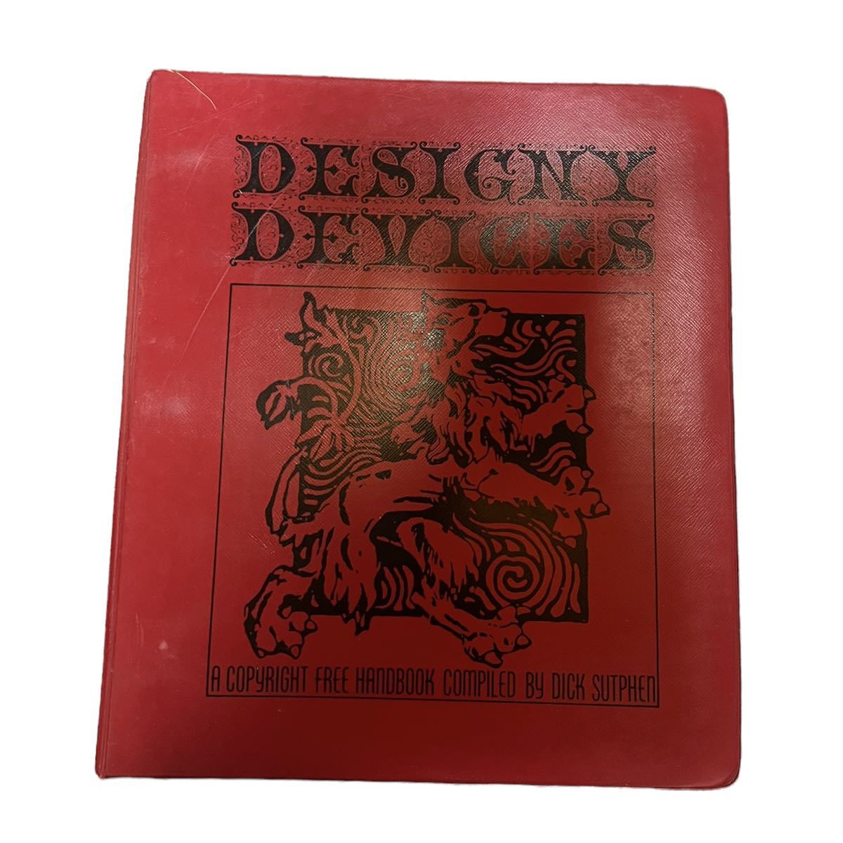 [DESIGNY DEVICES]1967 year design illustration collection foreign book Vintage antique a-ru*n-vo- old book secondhand book 
