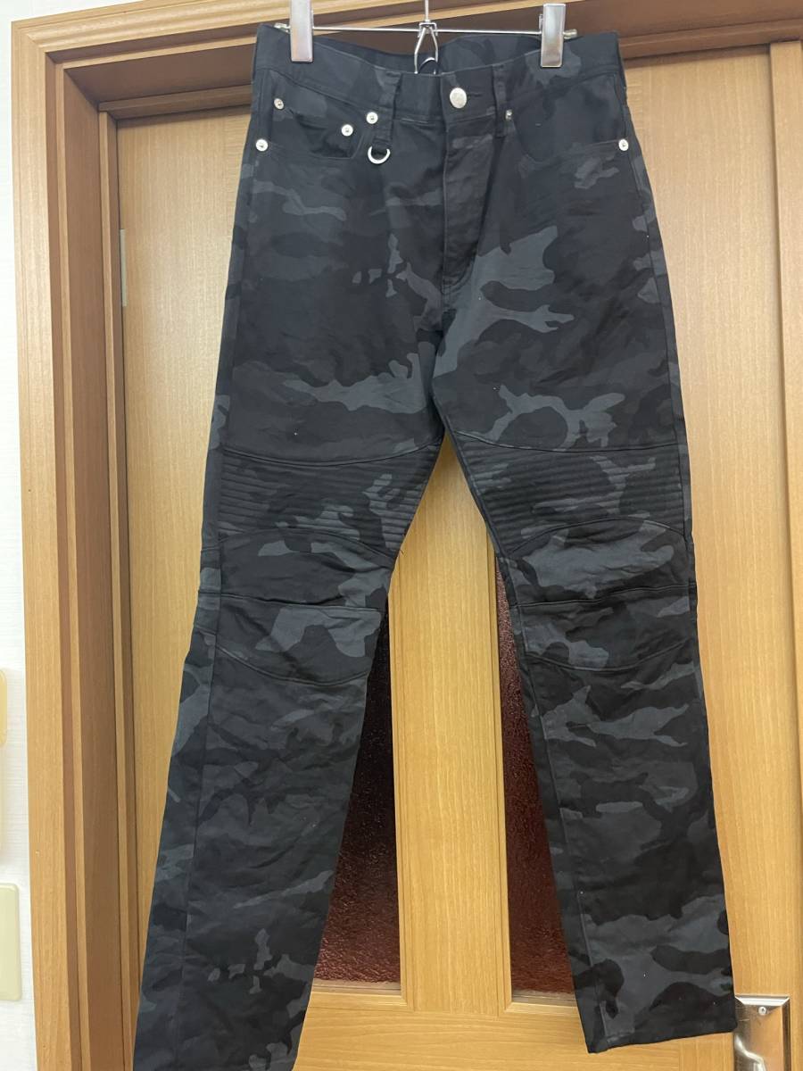 値下げ交渉承ります SOPH ソフ SOPHNET. CAMOUFLAGE SKINNY BIKER PANT パンツ F.C.Real Bristol FCRB uniform experiment SOPH-178030_画像1