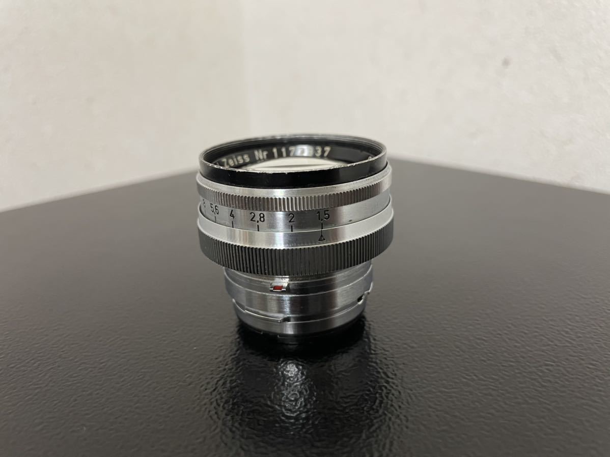 Sonnar 50mm f1.5 Carl Zeissゾナー カールツァイス コンタックスCマウント レンジファインダー 大口径標準レンズ_画像2