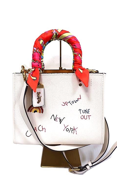 coach コーチ ローグトートエンブロイダリー25 バッグ 2WAYバッグ