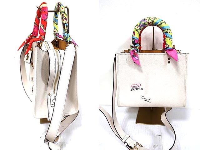 coach コーチ ローグトートエンブロイダリー25 バッグ 2WAYバッグ