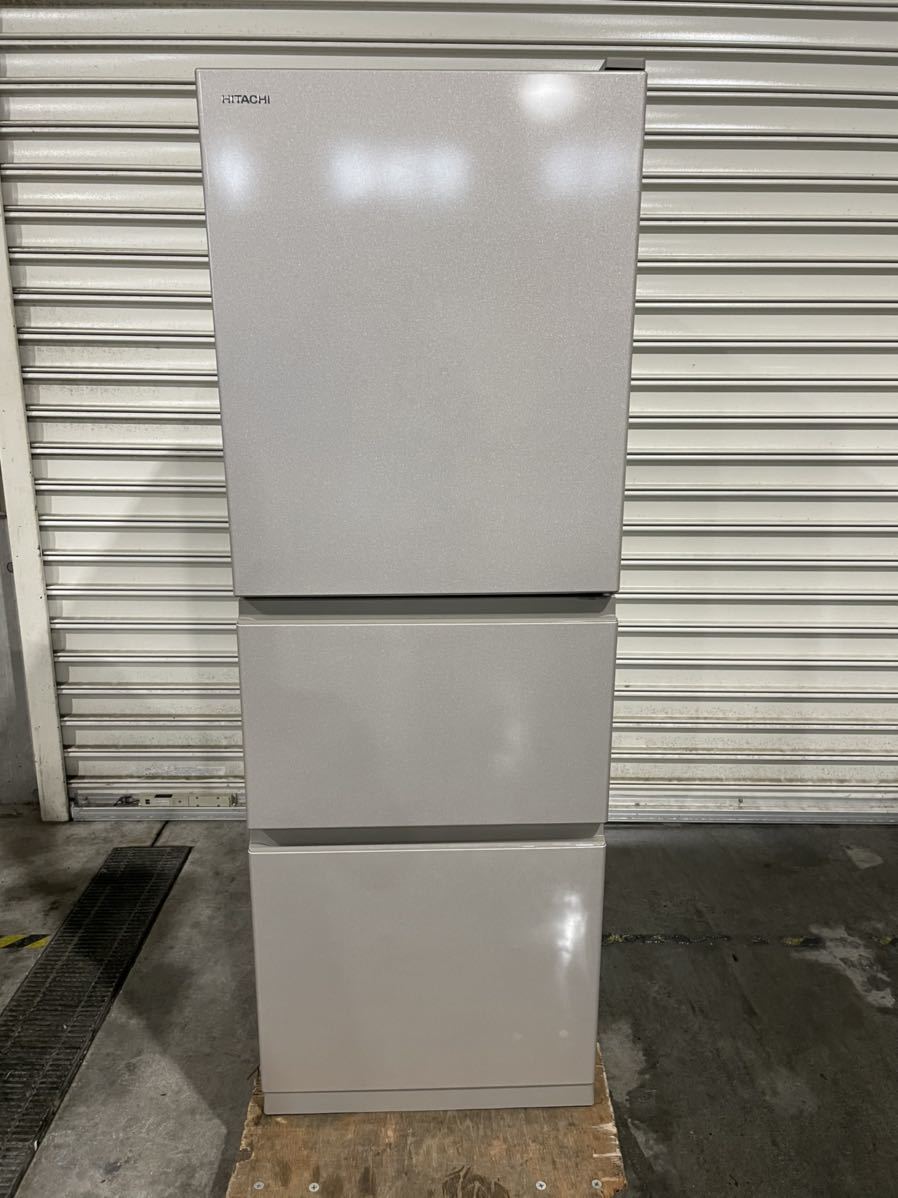 ☆美品☆HITACHI/日立/ノンフロン冷凍冷蔵庫/R-27KV(T)/265L/3ドア/右
